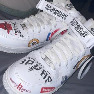Supreme nba Air Force 1s